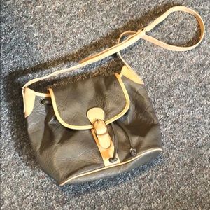 Used leather bag by Marco Avane